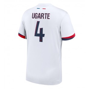 Paris Saint-Germain Manuel Ugarte #4 Bortatröja 2024-25 Kortärmad